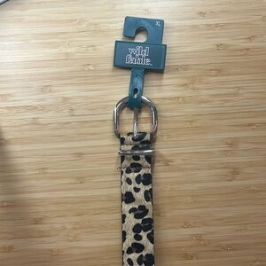 Leopard Print Belt